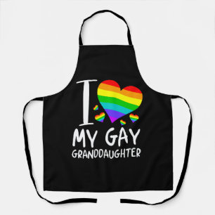 Ich Liebe meine homosexuelle Enkeltochter Lgbt Mon Schürze