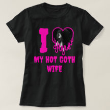 Ich Liebe meine Hot Goth Ehefrau Drilling Pink Hea