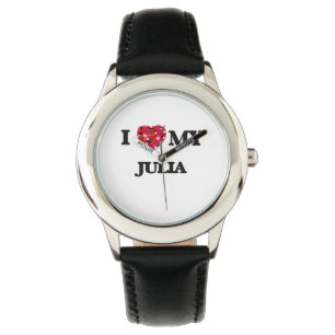 Ich Liebe meine Julia Armbanduhr