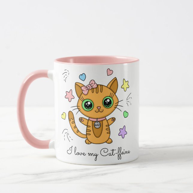 Ich Liebe meine Kaffee-Kaffee-Tasse Tasse (Links)
