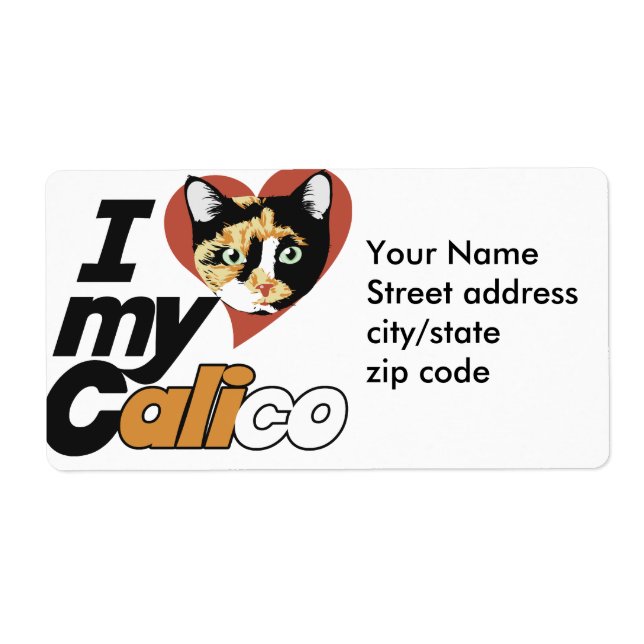 Ich Liebe meine KALICO-Katze (Vorne)