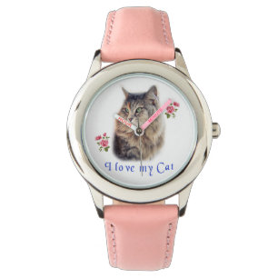Ich Liebe meine Katze Armbanduhr
