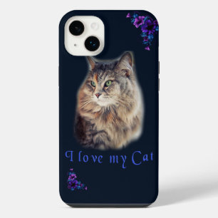 Ich liebe meine Katze iPhone 14 Plus Hülle