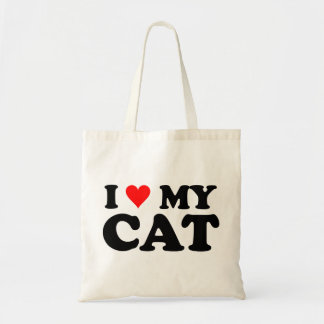 Ich liebe meine Katze Tragetasche