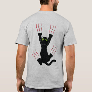 Ich Liebe meine Katze, zweiseitige Printwerbung T-Shirt