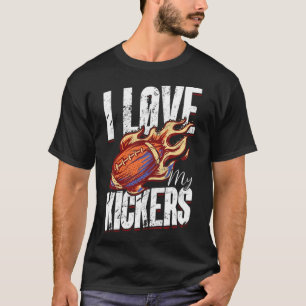 Ich Liebe meine Kickers - Fantasiefußball T-Shirt