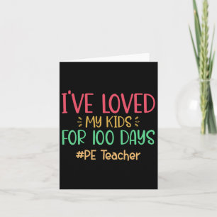 Ich liebe meine Kinder schon seit 100 Tagen Scho Karte