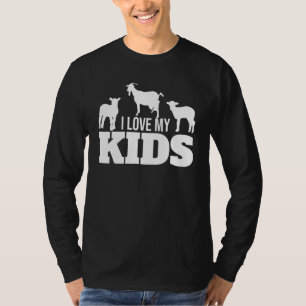 Ich Liebe meine Kindziege T-Shirt