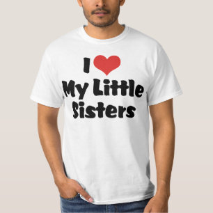 Ich Liebe meine kleinen Schwestern T-Shirt