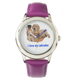 Ich Liebe meine Labrador-Uhren Armbanduhr