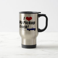 Ich Liebe meine Lieferwagen LKW-Tasse