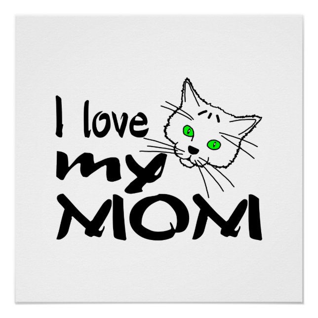 Ich Liebe meine Mama Poster (Vorderseite)