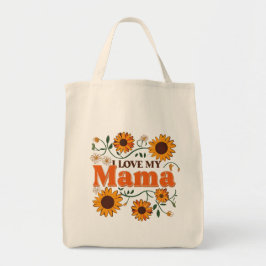 Ich Liebe meine Mama Sonnenblumenkiste Tragetasche