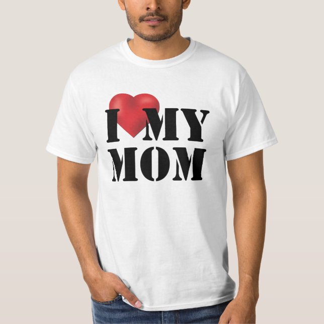 Ich Liebe meine Mama T-Shirt (Vorderseite)