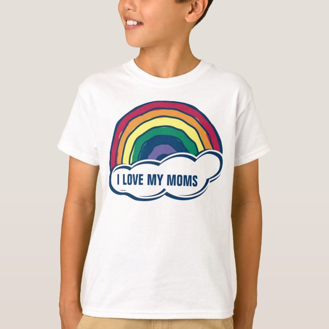 Ich Liebe meine Mamas T-Shirt (Vorderseite)