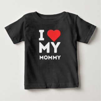 Ich Liebe meine Mami Family Liebe Herzgeschenk Baby T-shirt