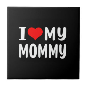 Ich liebe meine Mami Lustig für Mama Mutti Fliese