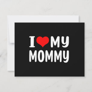 Ich liebe meine Mami Lustig für Mutter Mama Dankeskarte