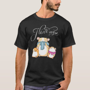 Ich liebe meine Meerschweinchen I Haustierbesitzer T-Shirt