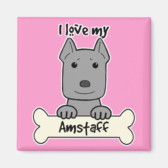 Ich Liebe meine Mitarbeiter Magnet (Vorne)