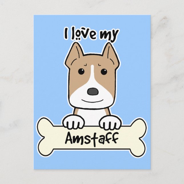 Ich Liebe meine Mitarbeiter Postkarte (Vorderseite)