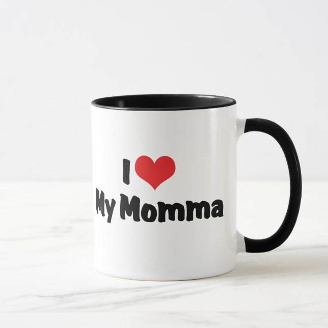 Ich Liebe meine Momma Tasse (Rechts)