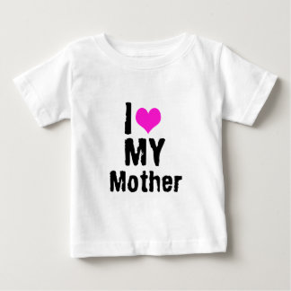 Ich Liebe meine Mutter Baby T-shirt