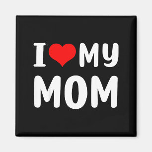 Ich liebe meine Mutter, lustiger Muttertag für Mut Magnet