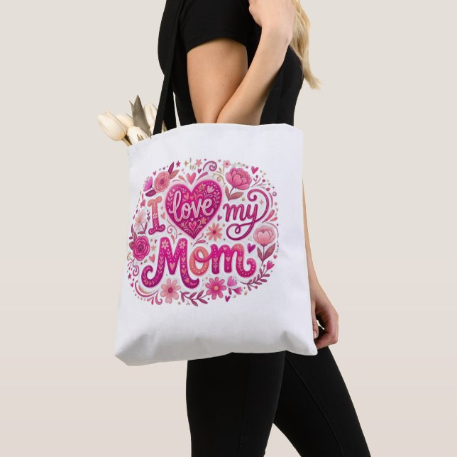 Ich liebe meine Mutter Tasche (Von Nahem)