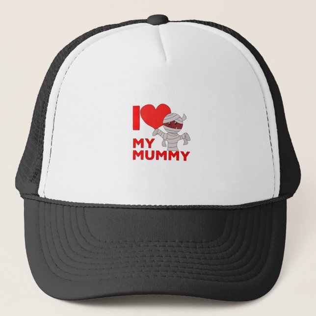 Ich Liebe meine Mutter Truckerkappe (Vorderseite)