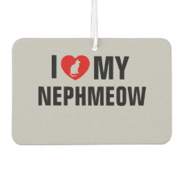 Ich Liebe meine NephMeow Cat Lover Autolufterfrischer
