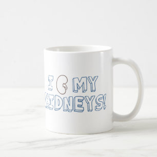 Ich Liebe meine Nieren Kaffeetasse