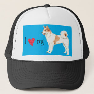 Ich Liebe meine Norrbottenspets Truckerkappe