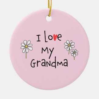 Ich Liebe meine Oma Foto Keramik Ornament
