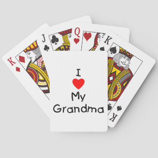 Ich Liebe meine Oma Spielkarten