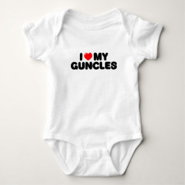 Ich Liebe meine Onkel. Baby Bodysuit Strampler