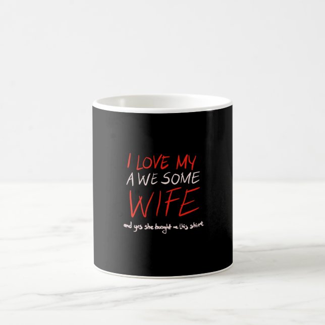 Ich Liebe meine phantastische Ehefrau Kaffeetasse (Mittel)