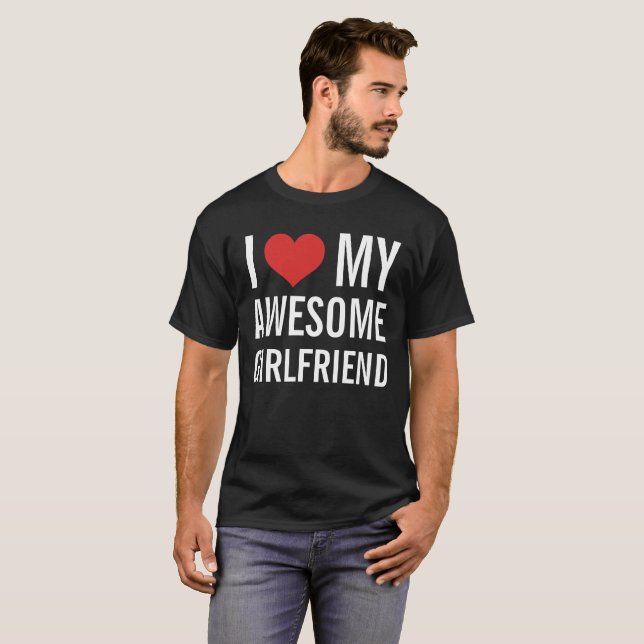 Ich Liebe meine Phantastische Freundin T-Shirt (Vorne ganz)