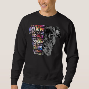 Ich Liebe meine Pitbull Liebe ihr Pitbull Sweatshirt