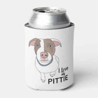 Ich Liebe meine Pittie Biere Cooler Dosenkühler