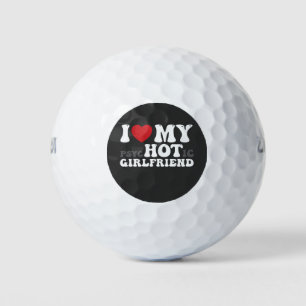 Ich Liebe meine psychotische Freundin Funny ich He Golfball