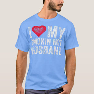 Ich Liebe meine rauchende heiße Eheschließung Funn T-Shirt