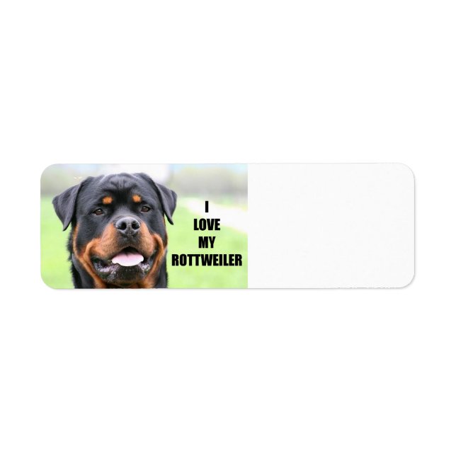 Ich Liebe meine Rottweiler (Vorne)