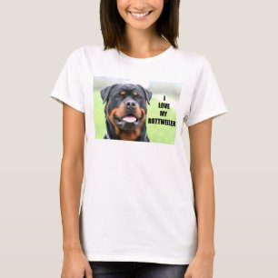 Ich Liebe meine Rottweiler T-Shirt