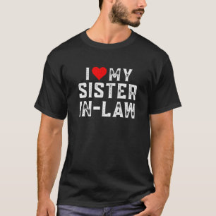 Ich Liebe meine Schwiegerfamilie, die Herzstück zu T-Shirt