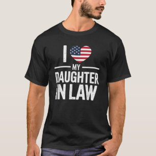 Ich Liebe meine Schwiegertochter, die Hochzeit abs T-Shirt