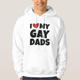 Ich liebe meine schwulen Väter Hoodie