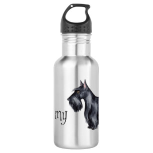 Ich Liebe meine Scottie Edelstahlflasche