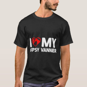 Ich Liebe meine Sinti und Roma Vanner Reiten T-Shirt