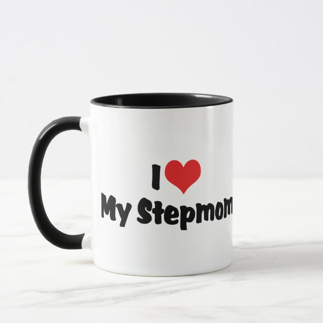 Ich liebe meine Stiefmutter Tasse (Links)